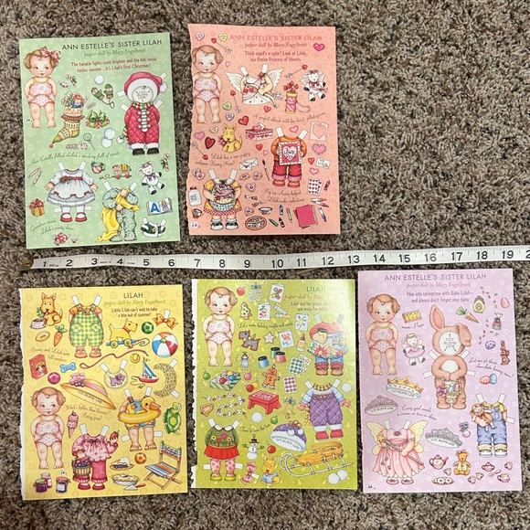 Mary Engelbreit Art Mary Engelbreit Paper Doll Insert Lilah Ann